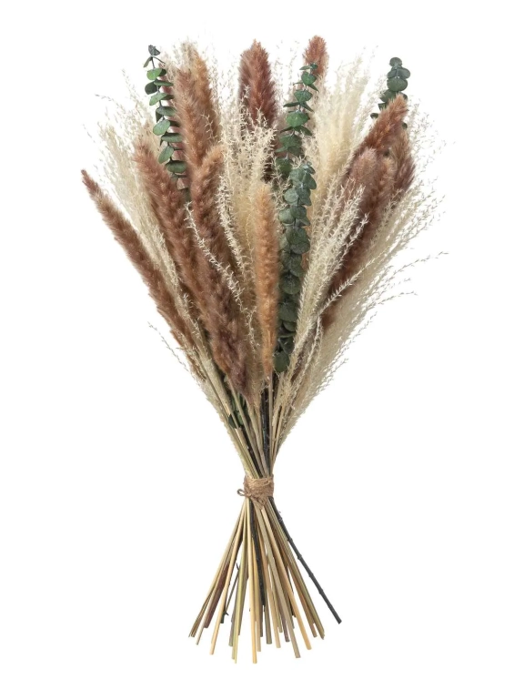 Эвкалипт, пампас мини и мискантус в наборе для декора. Набор М098