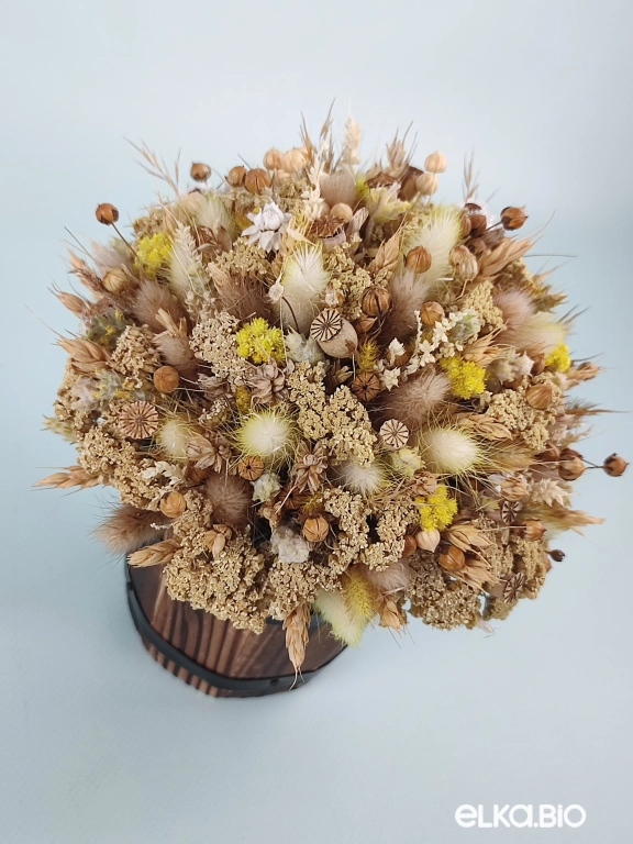 Композиция из пшеницы, лагуруса и тысячелистника Т163-B104