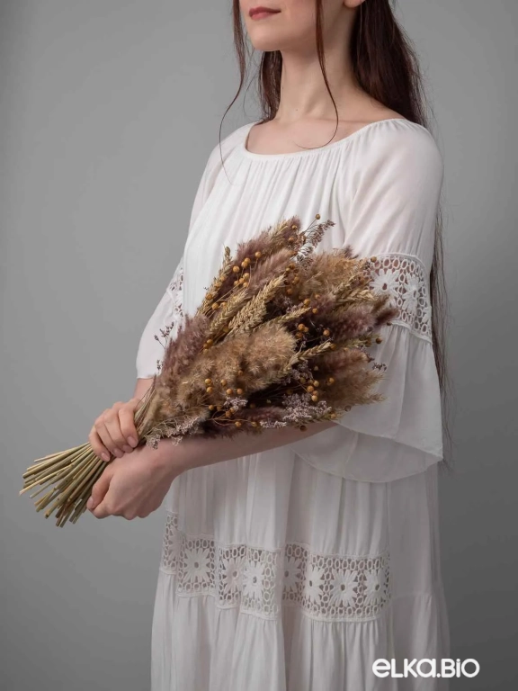 Сухоцветы для декора микс. Набор М064