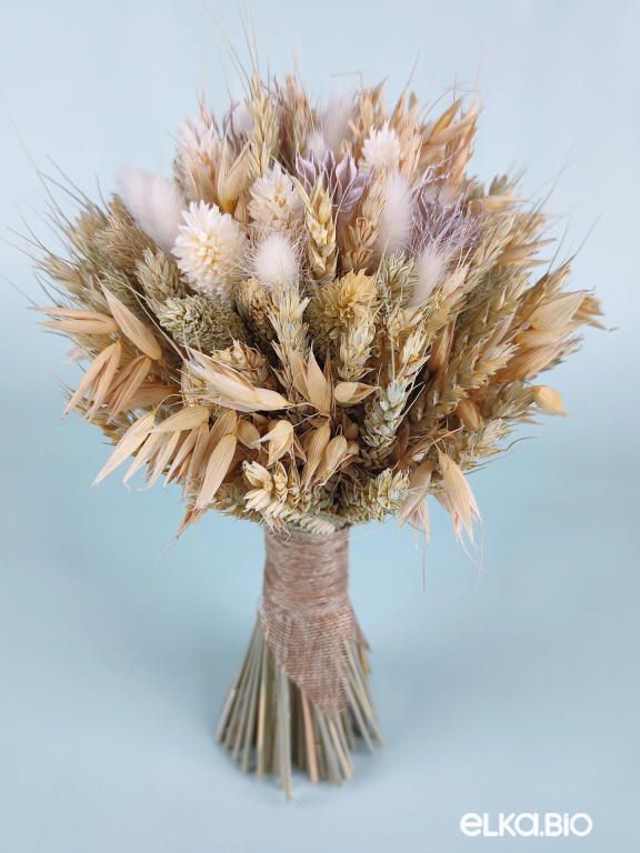 Букет из пшеницы, овса и сухоцветов Т184-B106 Букет из пшеницы, овса и сухоцветов Т184-B106