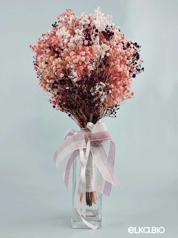 Cтабилизированный букет цветов из гипсофилы Б54-B103