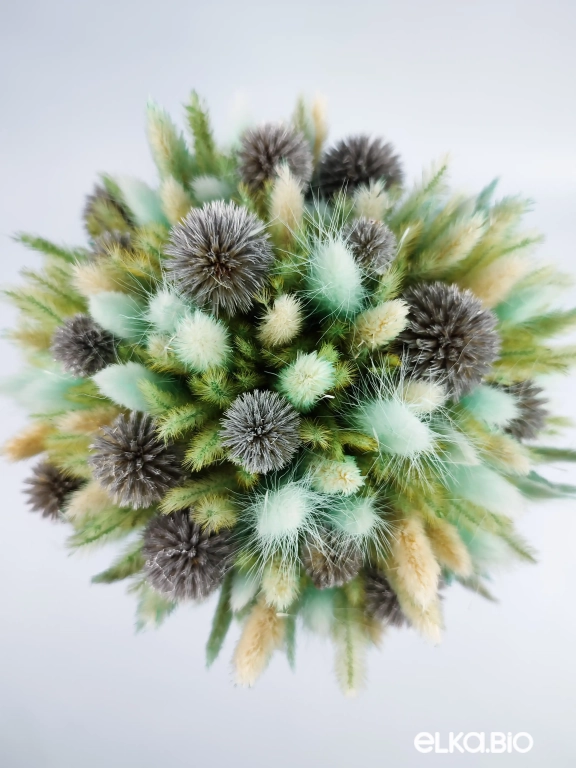 Букет из бирюзового лагуруса Б58-B103 Букет из бирюзового лагуруса Б58-B103