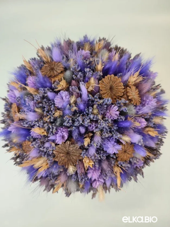 Букет из лаванды с фиолетовыми цветами Т242-B111