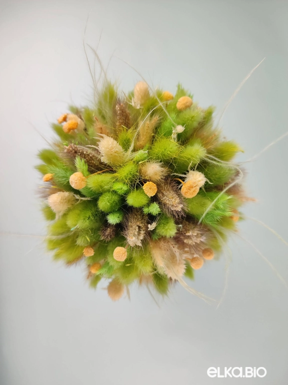 Летний букет из зелёных цветов Б106-B110