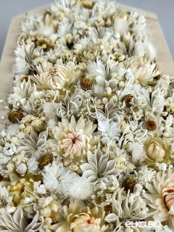 Подвесная композиция из сухоцветов "СЕРДЦЕ" Т188-B107