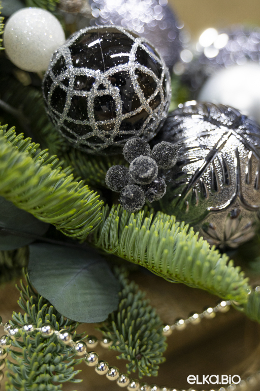 Композиция из пихты Нобилис Волшебная ночь Я2