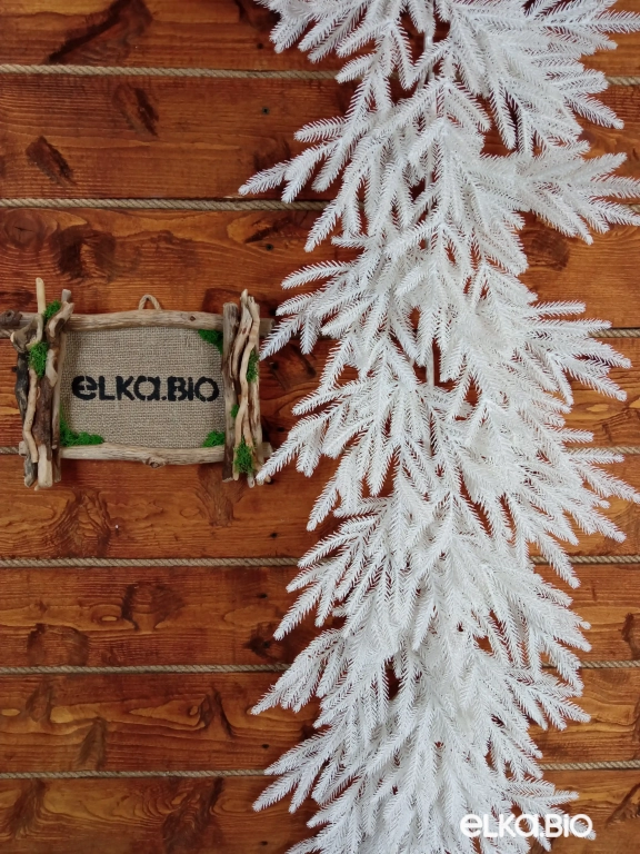 Новогодняя гирлянда Белая ночь 150*35 см-В516