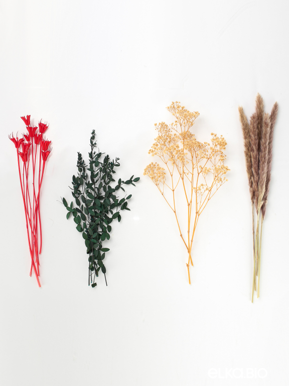 Набор из натуральных сухоцветов для вазы М302