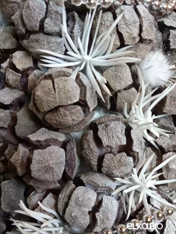 Настольная новогодняя елка из шишек кипариса Ветер Одиссеи М А40-В42