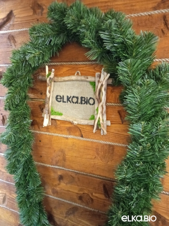 Гирлянда новогодняя Зеленая 270*20 см-В531